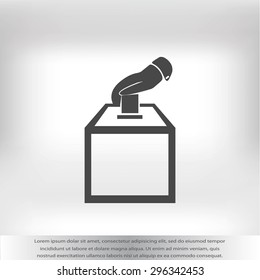 vote ballot icon