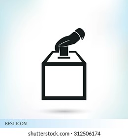 vote ballot icon