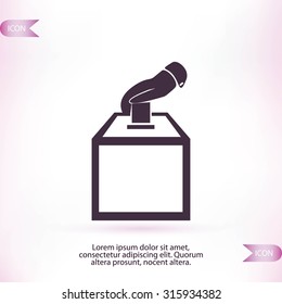 vote ballot icon