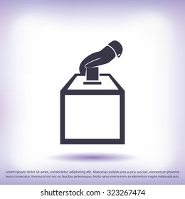 vote ballot icon
