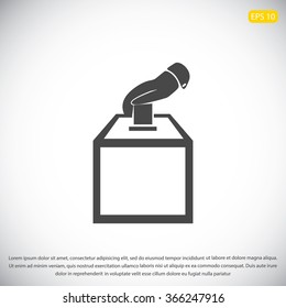 vote ballot icon