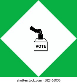 Vote ballot  icon Vector design.