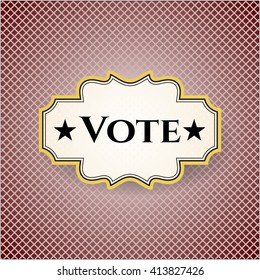 Cartel de voto