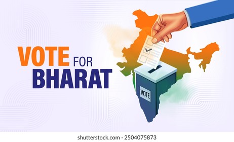 Vote for Bharat Strengthening Democracy through Every Ballot-Vector Design