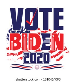 Vote Biden 2020 t Shirt Design für Biden Fan und Anhänger für die Präsidentenwahl des vereinten Bundesstaates Amerika am 03. November 2020: Biden tee design , typografie vote Biden 2020 shirt design 