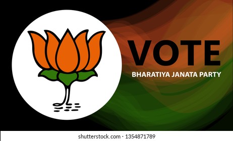 Vote for BJP svg