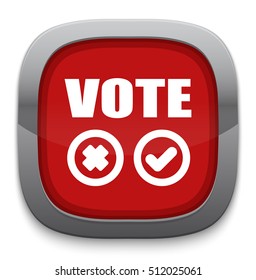 vote button