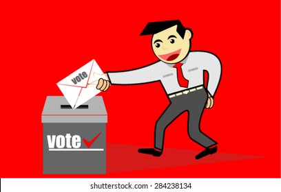 vote, cartoon character