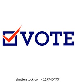 Vote Check Box Symbol