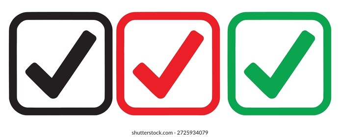 Votar Marcar los iconos en las cajas cuadradas Victor Art Illustration
