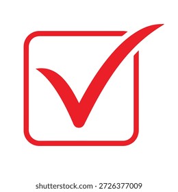 Votar Marcar Icono de Vector Ilustración