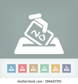 Vote concept icon