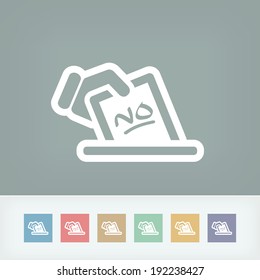 Vote concept icon