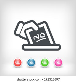 Vote concept icon