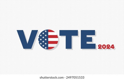 Vote day Presidential Election 2024 in United States 