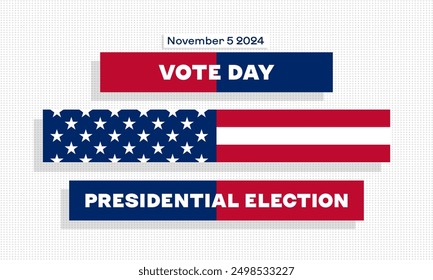 Vote day Presidential Election 2024 in United States