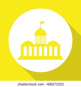 vote design over white background, vector illustration