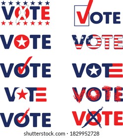 Vote designs for USA election 2020