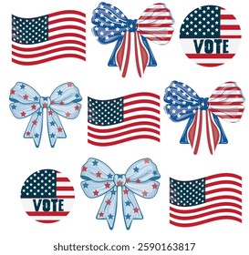 Vote, election day, coquette bow, oting 2024, Voting, Cut File, T-Shirt, Files For Cricut, Like Ruth Sent, You, Empowering, Political