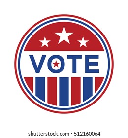 Vote Election Day Logo Vector Stock Vector (Royalty Free) 512160064 ...