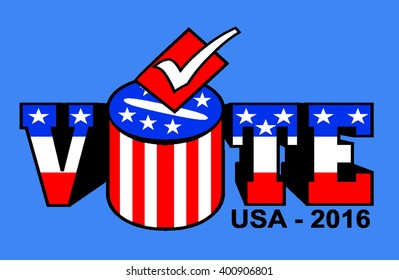 VOTE TO ELECTION VECTOR ICON