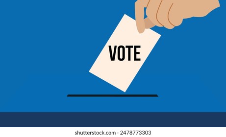 Vote. Every voice matters. Every Vote Matters. Go Vote . Vote For Right .Vector design  for voting 2024. Election voting Design.