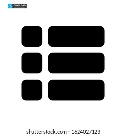 vote graph icon isolated sign symbol vector illustration - high quality black style vector icons
