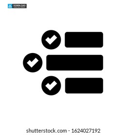 vote graph icon isolated sign symbol vector illustration - high quality black style vector icons
