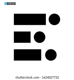 vote graph icon isolated sign symbol vector illustration - high quality black style vector icons
