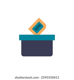 vote icon flat modern design