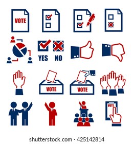 Vote Icon Set