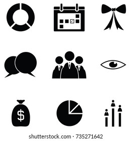 vote icon set