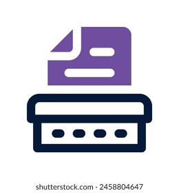 vote icon. vector dual tone icon for your website, mobile, presentation, and logo design.