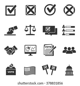 Vote icons  - vector icon set