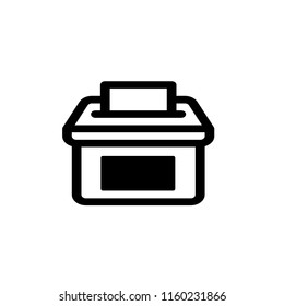 Vote icon,vector illustration. Flat design style. vector vote icon illustration isolated on White background, vote icon Eps10. vote icons graphic design vector symbols.