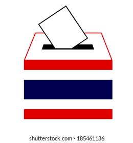 vote label (vote symbol, vote icon, ballot box, hand putting a voting ballot in a slot of box), Vector, Illustration