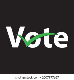 VOTE LETTERING LOGO DESIGN CONCEPT