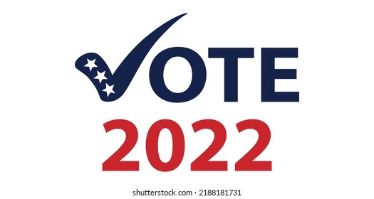 Vote Midterm Election 2022 USA Background