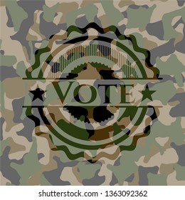Vote on camo texture