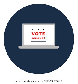 Wählen Sie online. Wahlen in den USA.