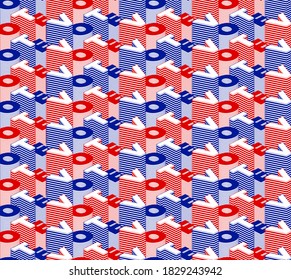 Vote seamless pattern. Vector Seamless pattern Vote text election day Usa debate of president voting 2020. Election banner design, Political Flyer vector typo Election Day Symbolic Elements