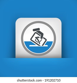 Vote symbol icon