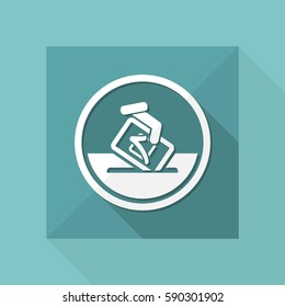 Vote symbol icon