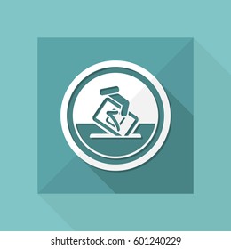 Vote symbol icon