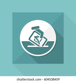 Vote symbol icon