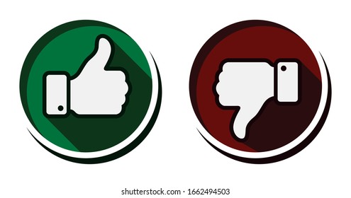 Vote symbol icon 3D illustration vector. Web design concept. Social media symbol vector. Vector graphic.