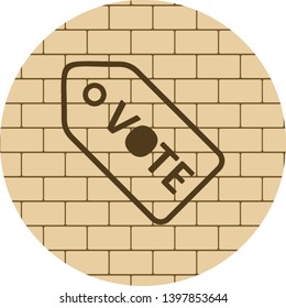  Vote Tag Icon For Your Project