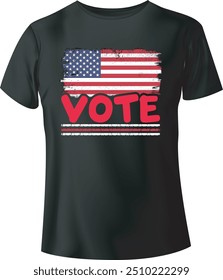 Vote Typography Vector T-Shirt Design