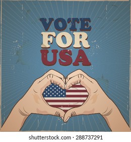 Vote for USA presidential election