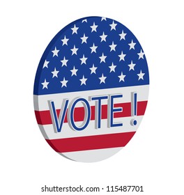 Vote!  vector illustration